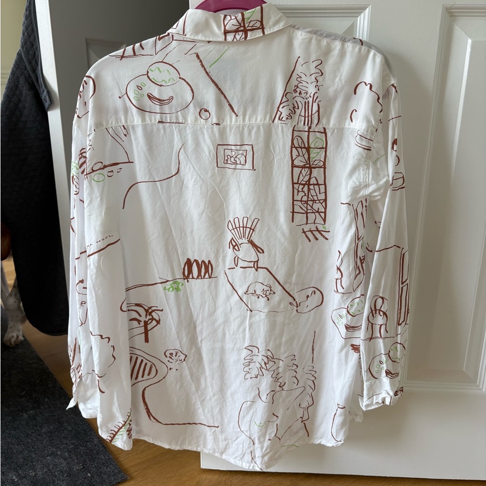 Funky Graphic Button Up - image 2